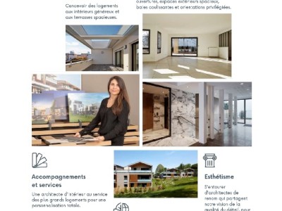 APARTMENT 4 ROOMS NEW FOR SALE - GEX - 77.45 m2 - 412000€