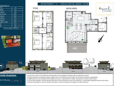 APARTMENT 5 ROOMS NEW FOR SALE - GRILLY - 130.7 m2 - 782000 €