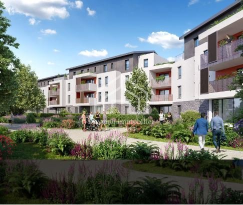 Programme neuf, T4 de 93 m2 avec balcon de 24 m2 A VENDRE - CESSY - 93.07 m2 - 467500 €