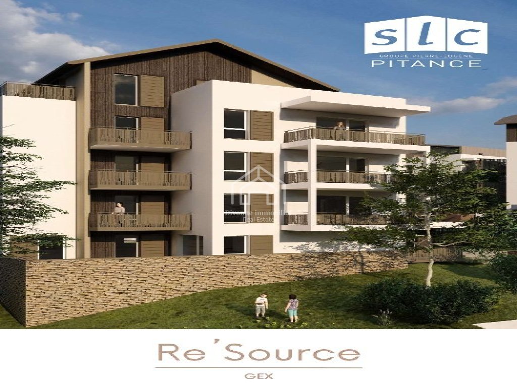 APARTMENT 4 ROOMS NEW FOR SALE - GEX - 77.45 m2 - 412000€